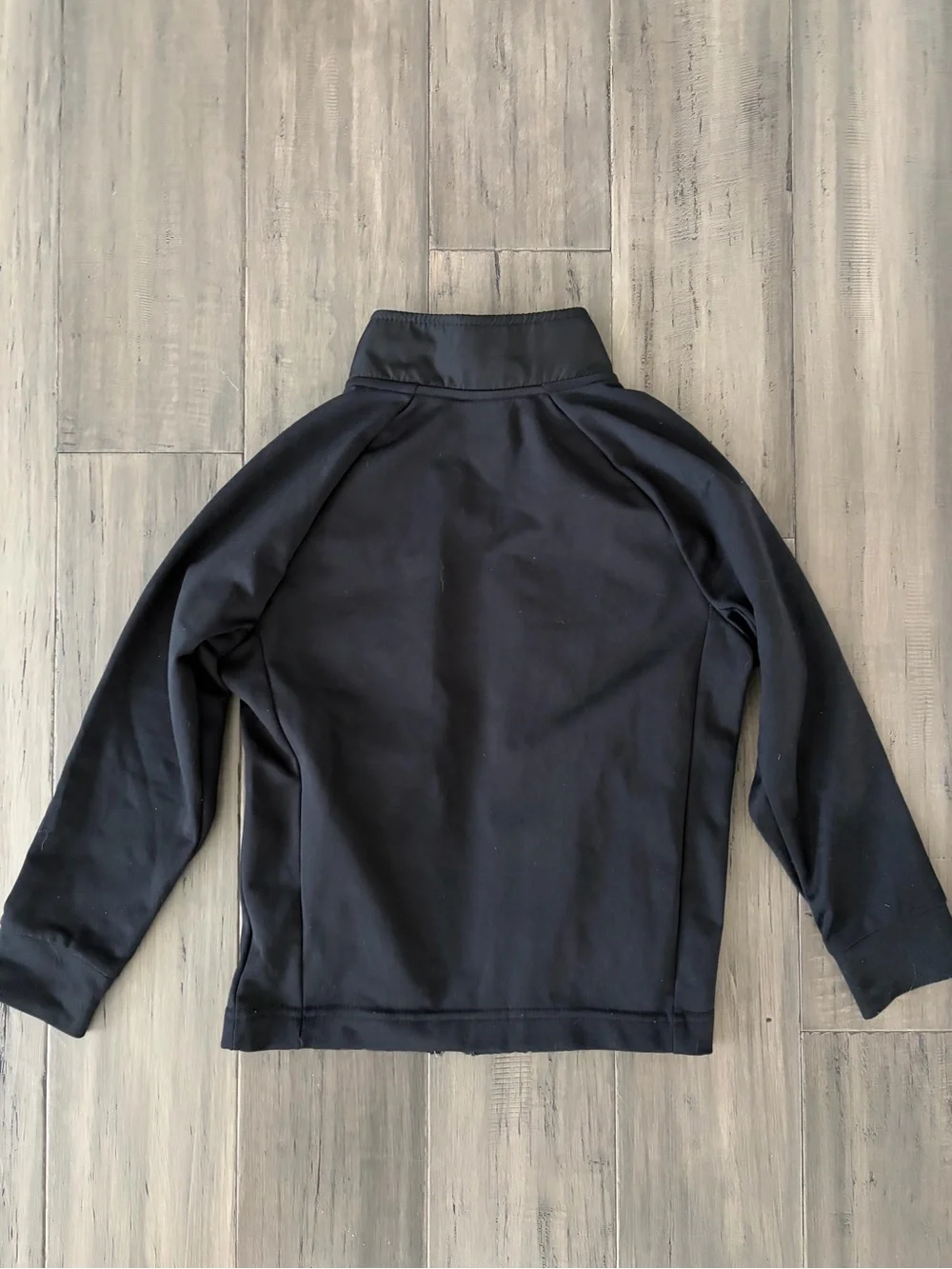 Old Navy kids jacket - black with gray - size XS
